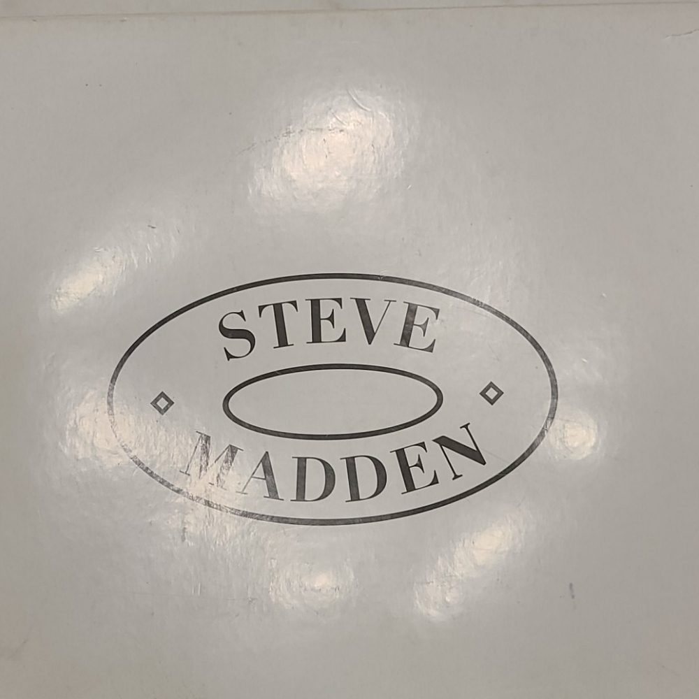 Steve Madden Black leather ankle boots
